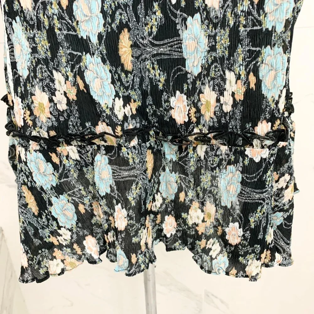 NWT Foxiedox Adora Boho Dress Cold Shoulder S NWT
